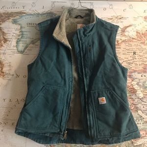 Women’s Carhartt fleece-line vest